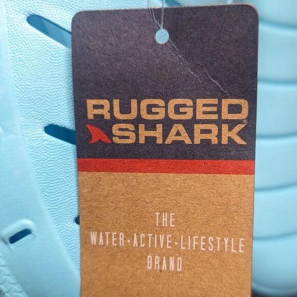 NWT RUGGED SHARK Molded Clog Women's Size 6.5/Big Kids Size 5 - Picture 7 of 13